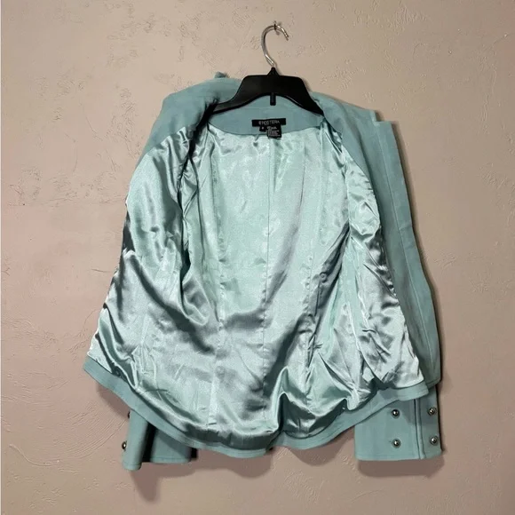 Etcetera Women's Light Blue Double-Breasted Jacket - Picture 5 of 8